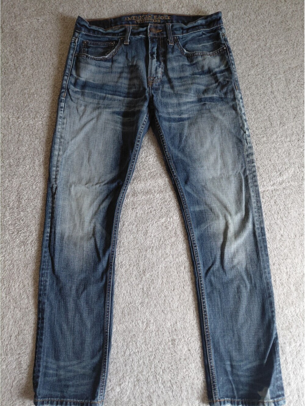 American Eagle Slim Fit Mens Jeans Made To Last 31x30 Distressed